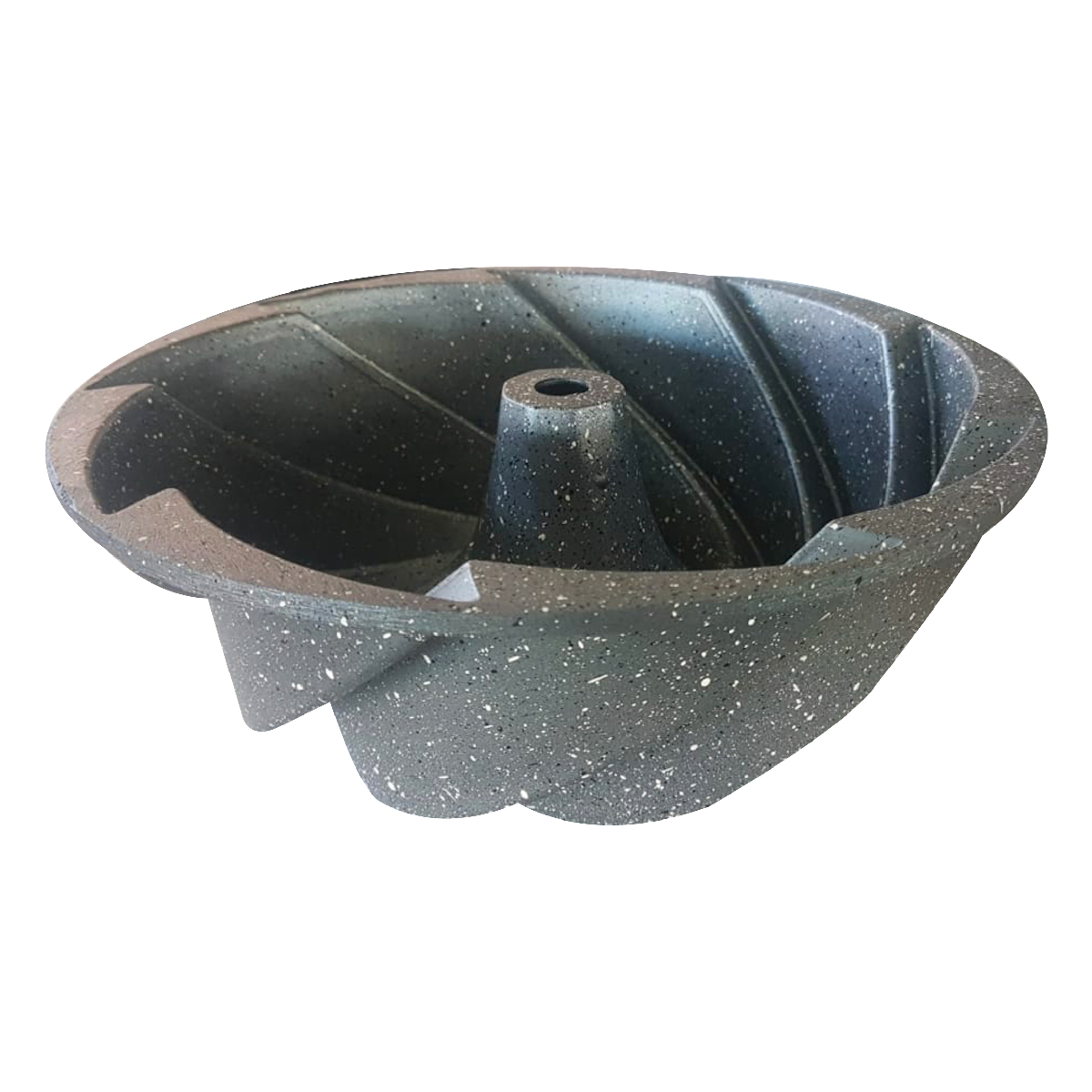 Dosthoff Premium Granite Coated Bundt form cake pan, 26 cm, GDFXPR1 Grey